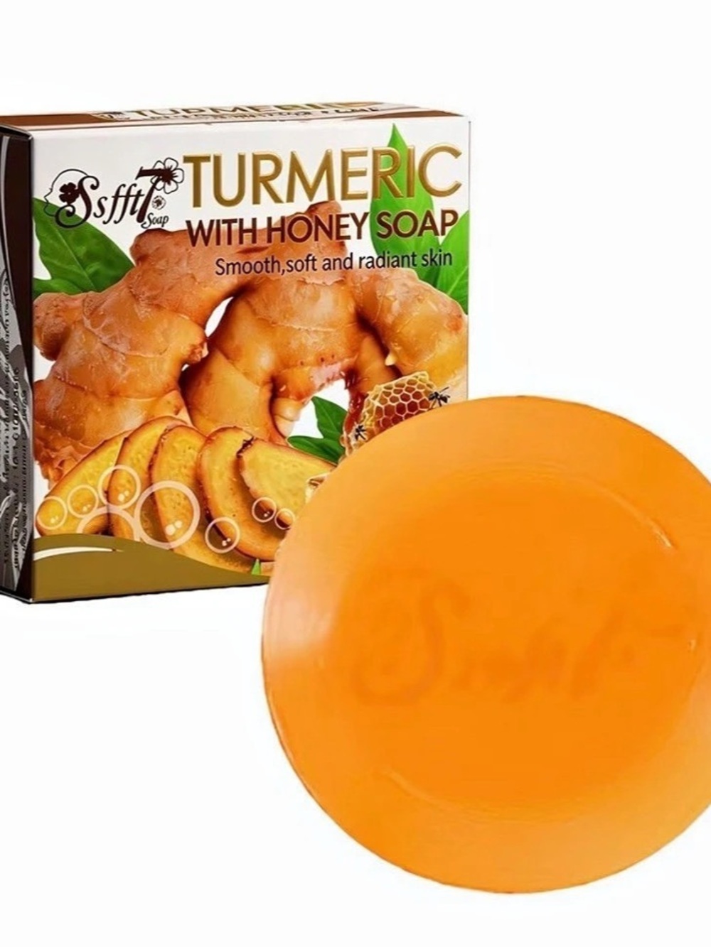 Dark spot soap, With Honey Soap Turmeric Honey Soap Orange NWT